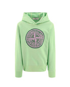 Stone Island Compass Hoodie Light Green