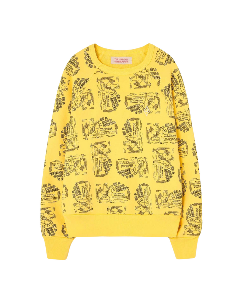 Shark Sweatshirt - Yellow
