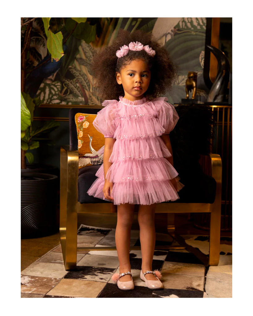 Baby Love Parade Tulle Dress - Orchid