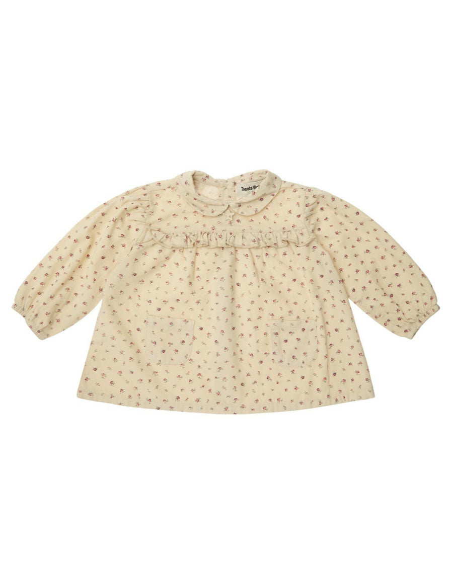 Baby Floral Corduroy Dress