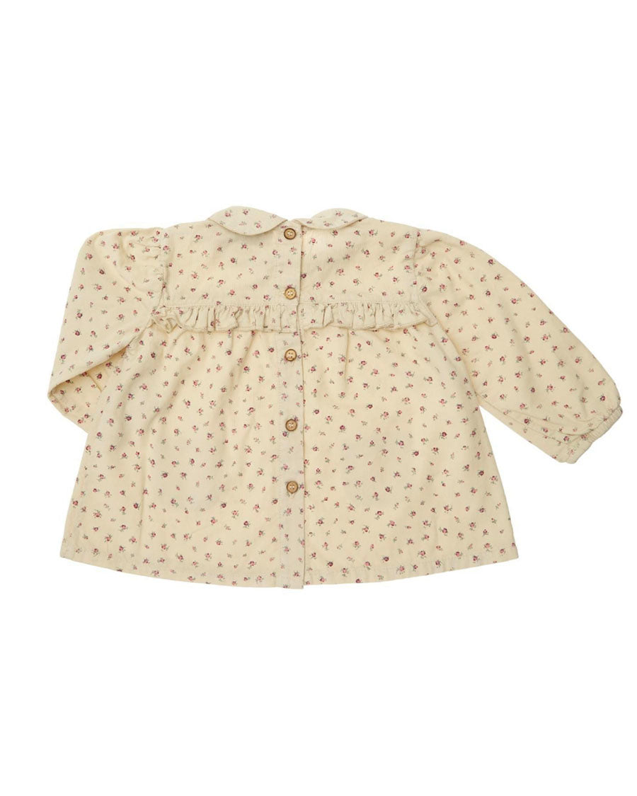 Baby Floral Corduroy Dress