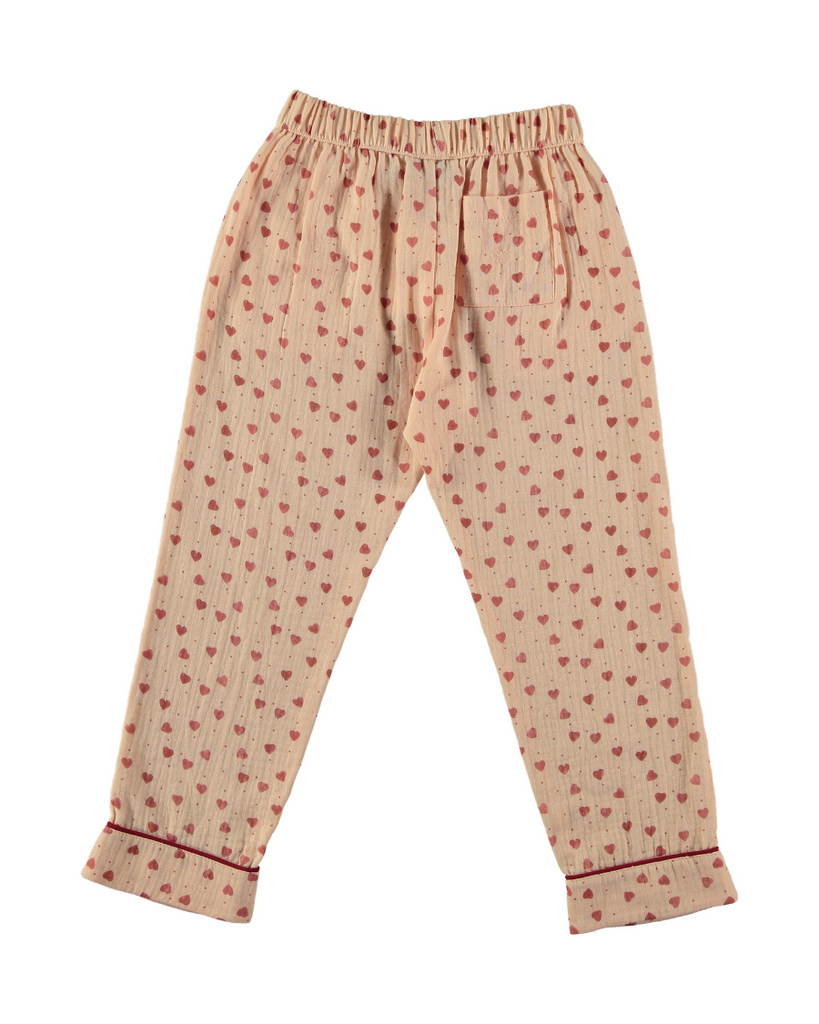 Pyjama Style Trousers - Pink