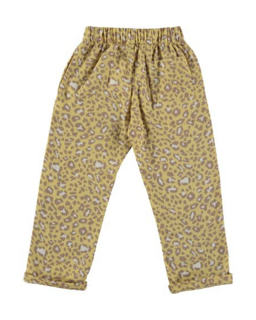 Pyjama Style Trousers - Yellow
