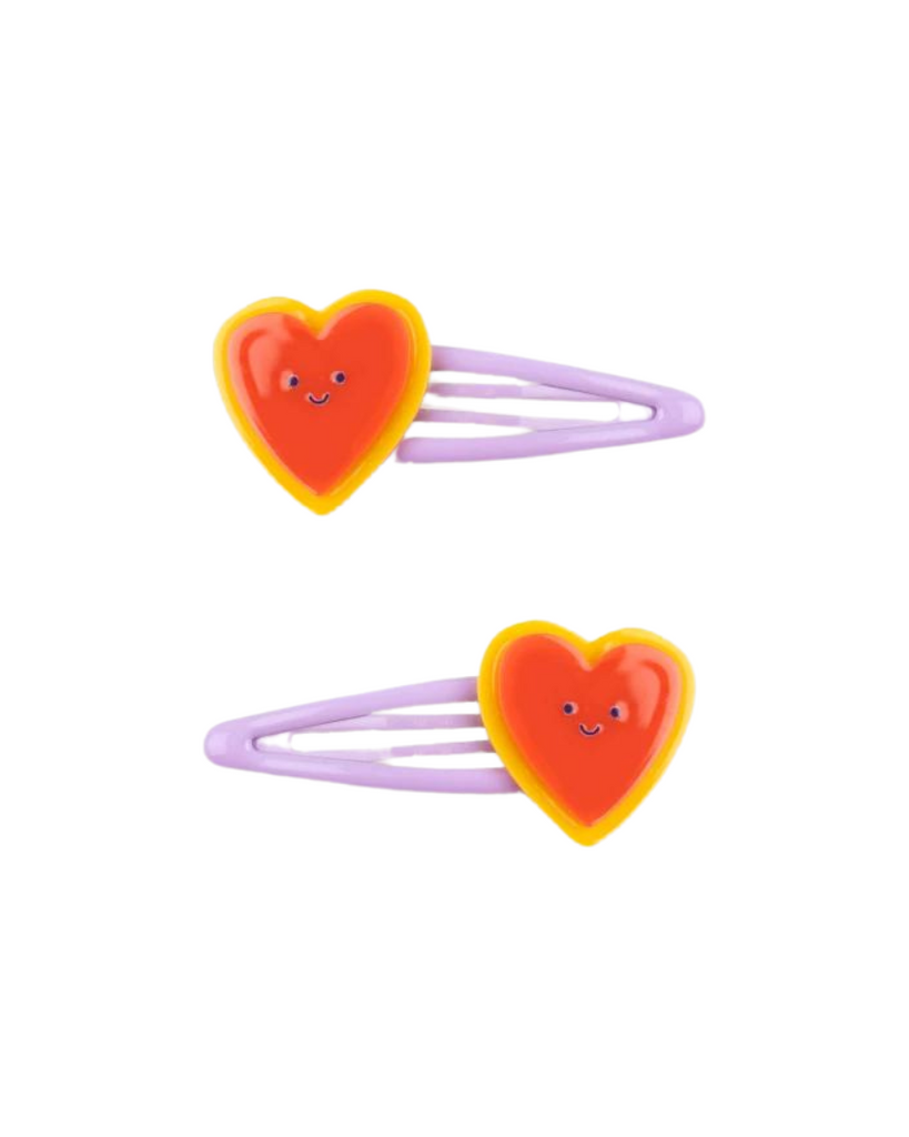 Hair Clip Set - Heart