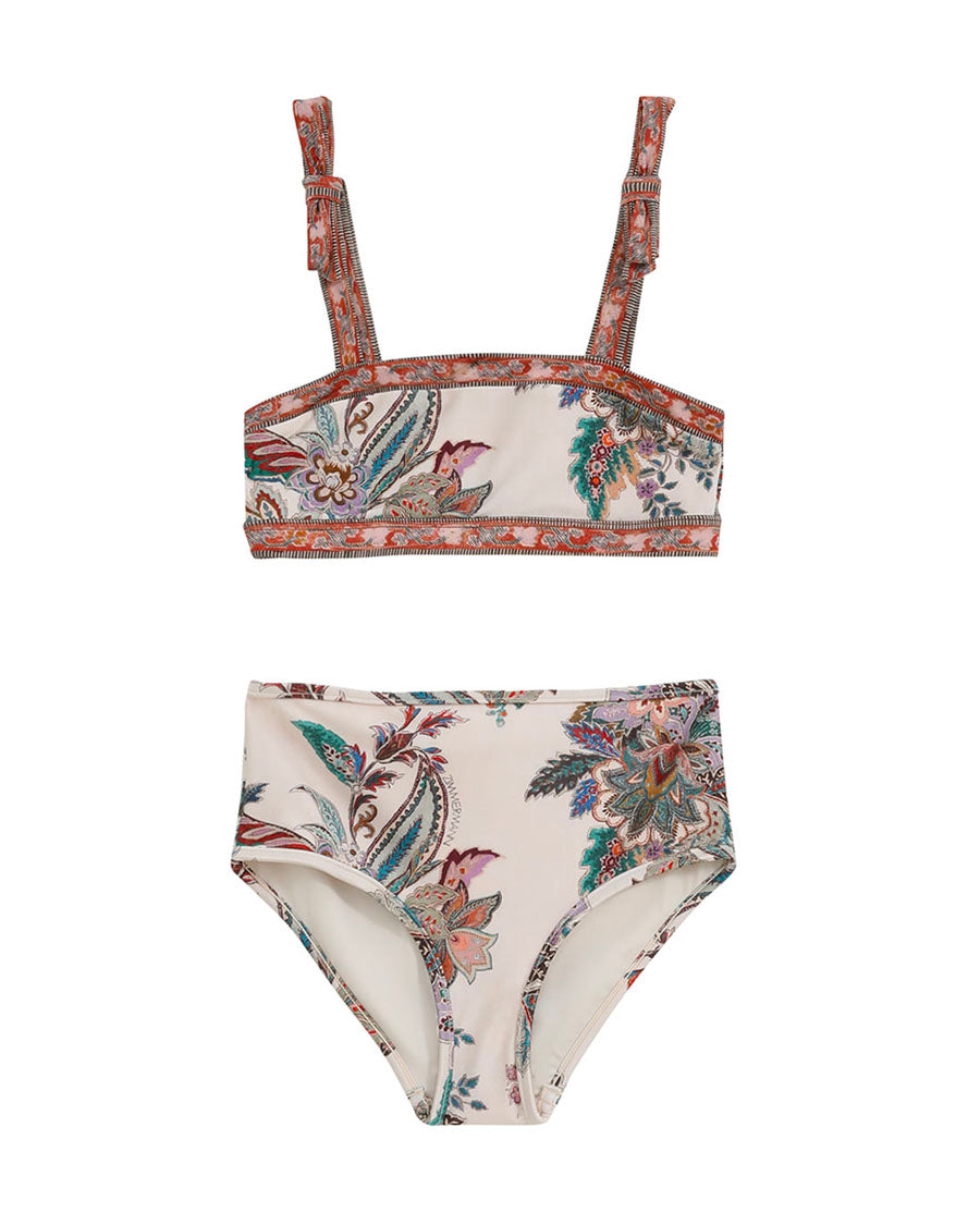 Rhiannon Bandeau Bikini - Spliced – English Rabbit