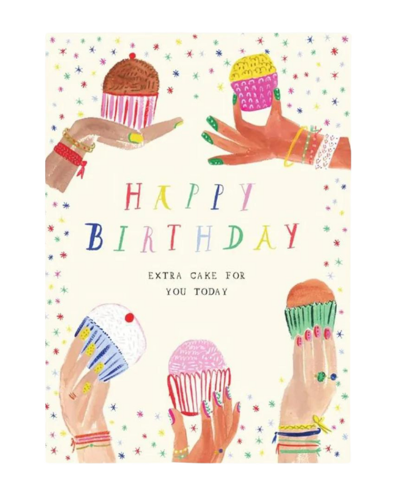 Confetti Cupcakes Birthday Card
