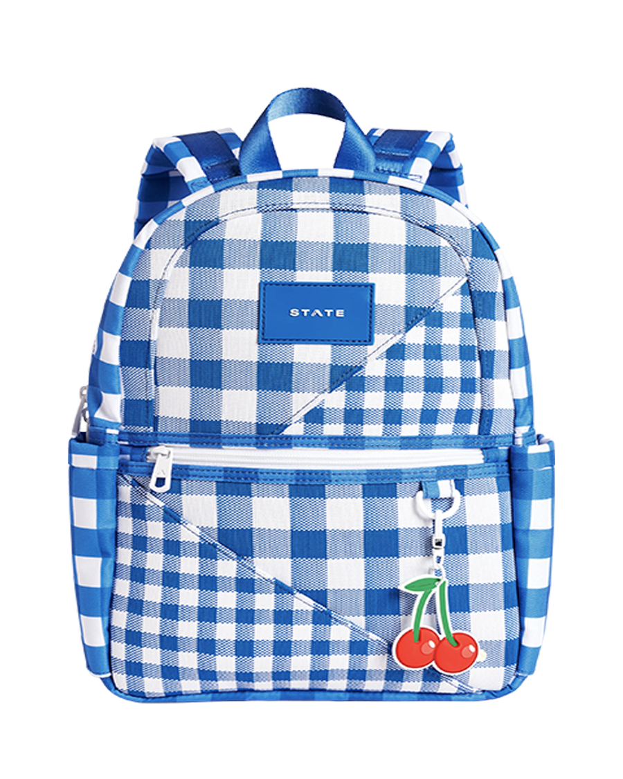 State Bags Kane Kids Mini Travel Gingham English Rabbit