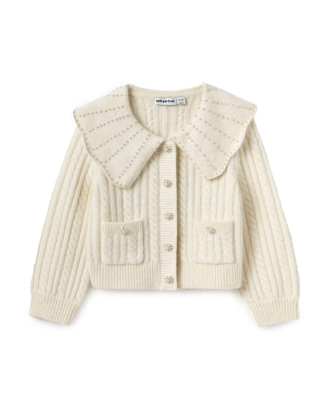 Alpaca Cardigan - Cream – English Rabbit