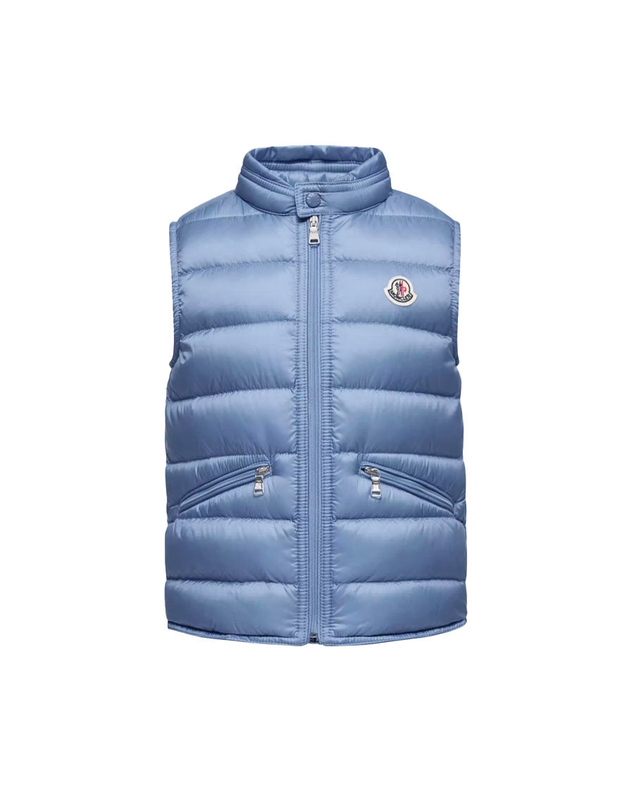 Gui Packable Down Vest - Light Blue – English Rabbit