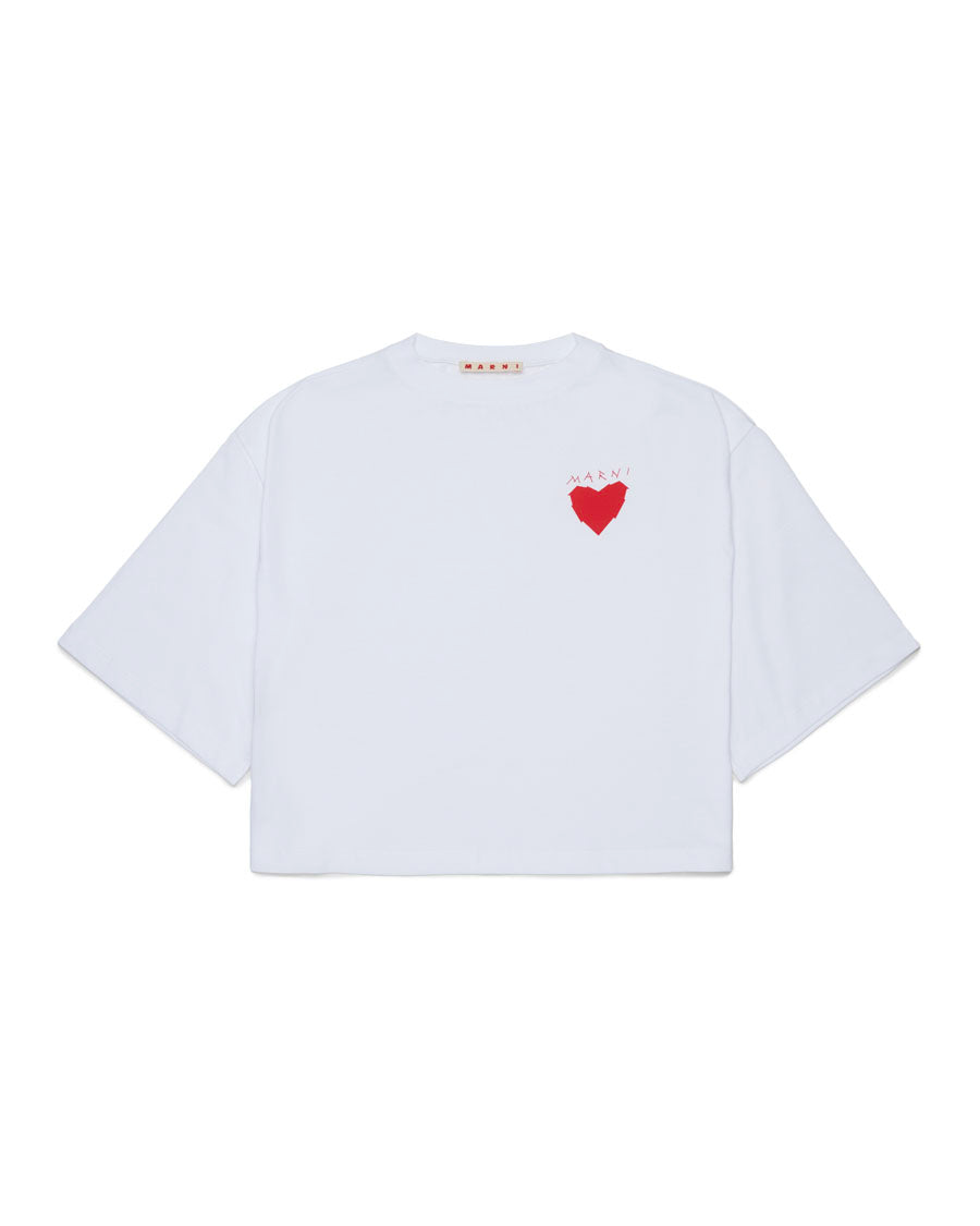Heart T-Shirt - White – English Rabbit