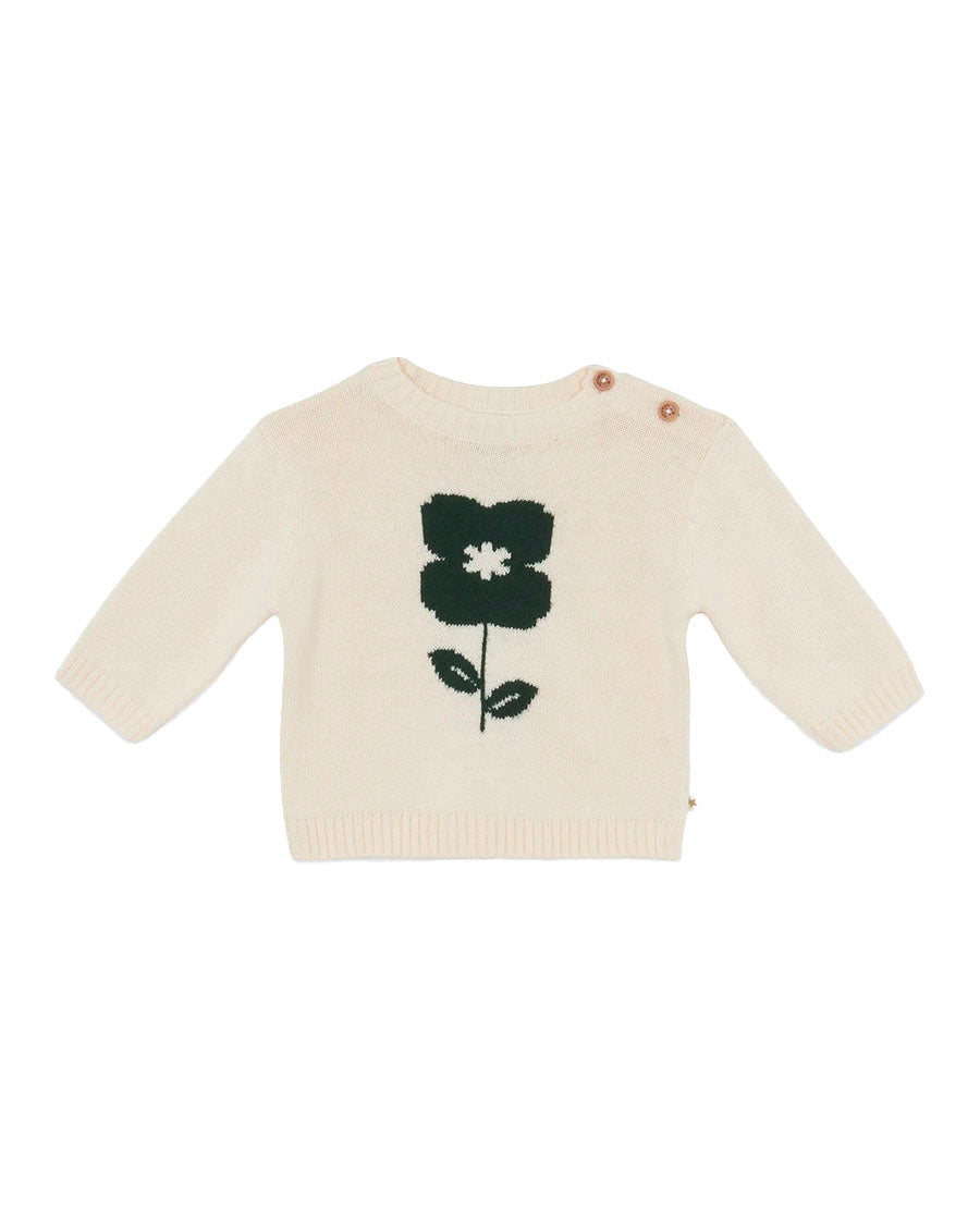 ロージーモンスター flowerwool yarn EMBLEM sweat ロージーモンスター flowerwool yarn EMBLEM sweat ロージー