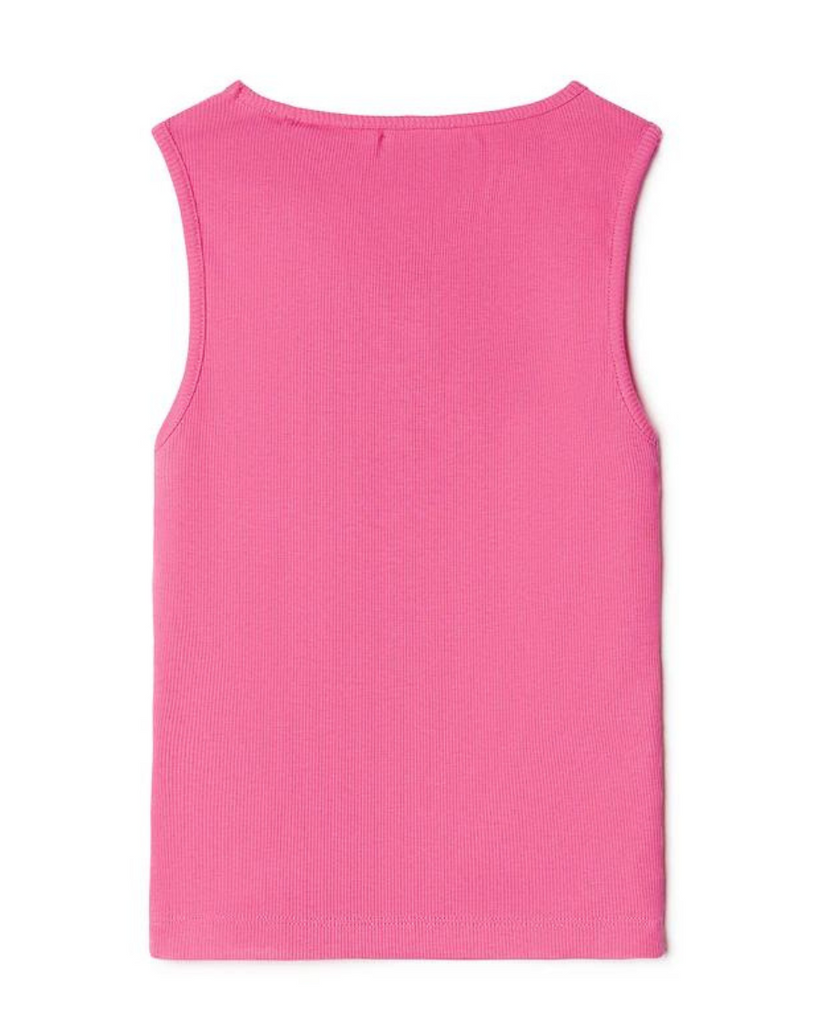Off Stamp Ribbed Tank