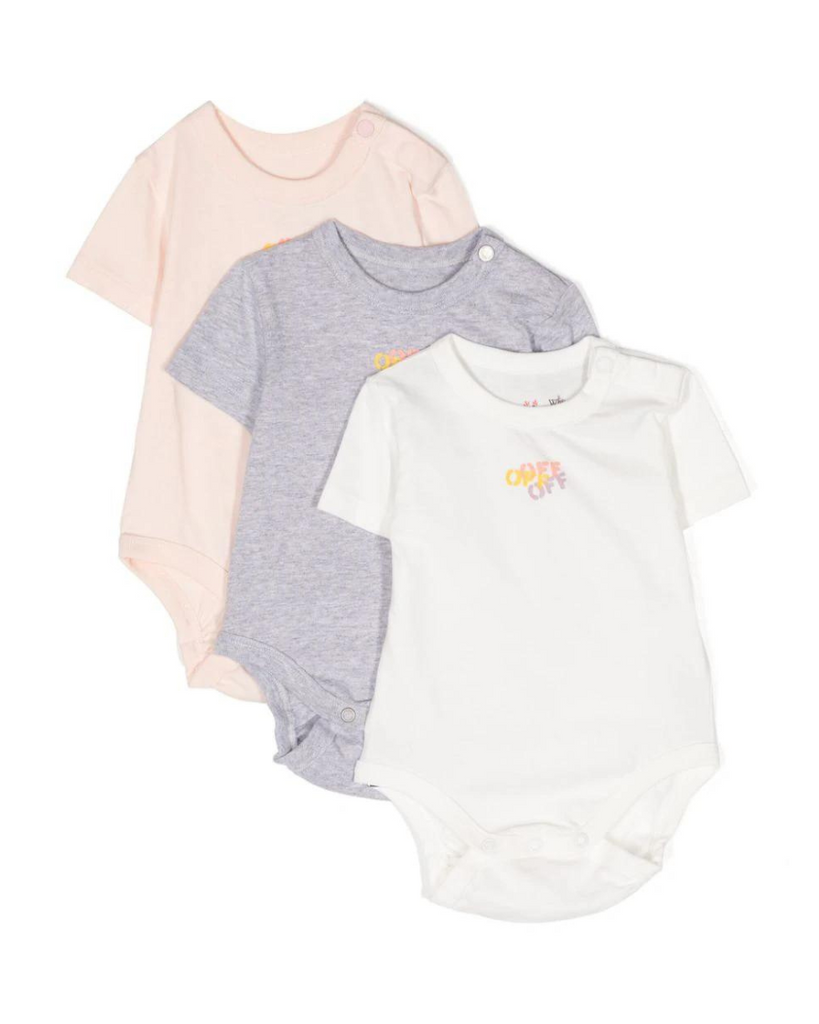 Baby Off Stamp Bodysuit Pack