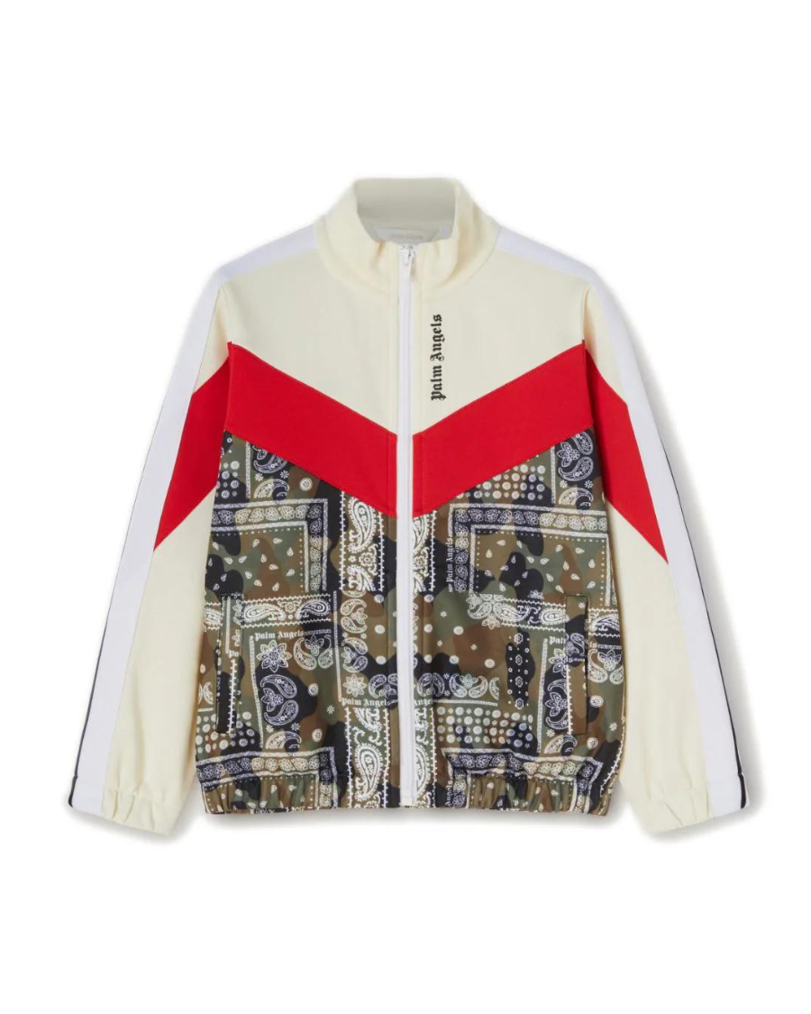 Palm angels black bandana online track jacket
