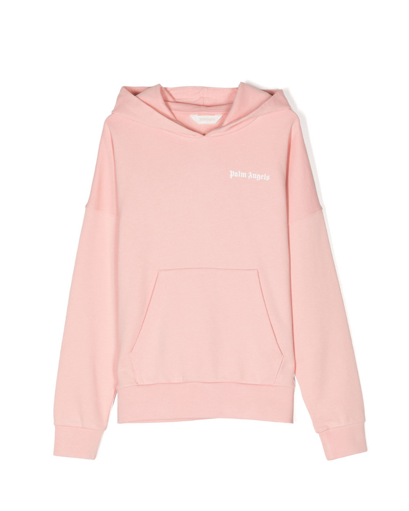 Classic Over-Logo Hoodie - Pink