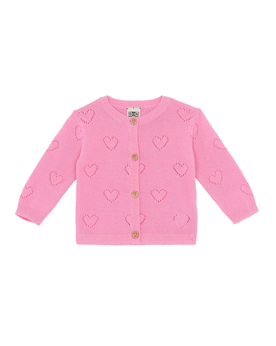 Lylet Color Lilet Cardigan - Pink Fiesta – English Rabbit