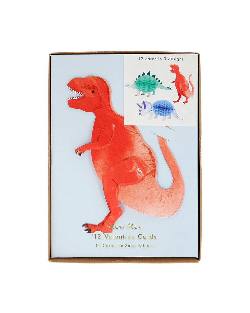 Dinosaur Valentine Cards (Set of 12)