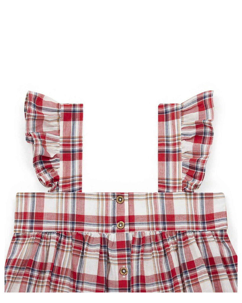 Red Checkered Blouse