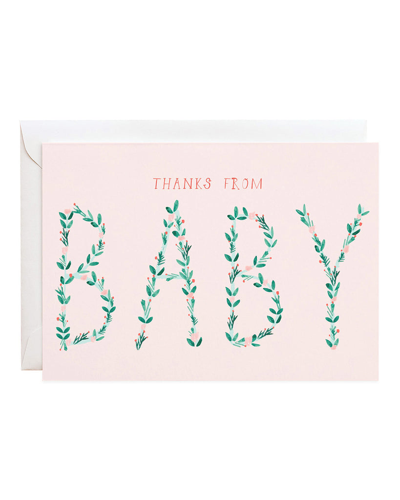 thanks from baby boxed note cards