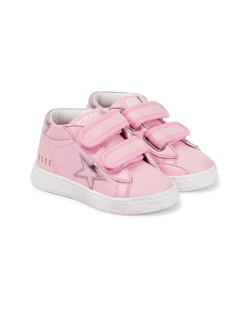 Baby June Velcro Sneakers - Antique Pink