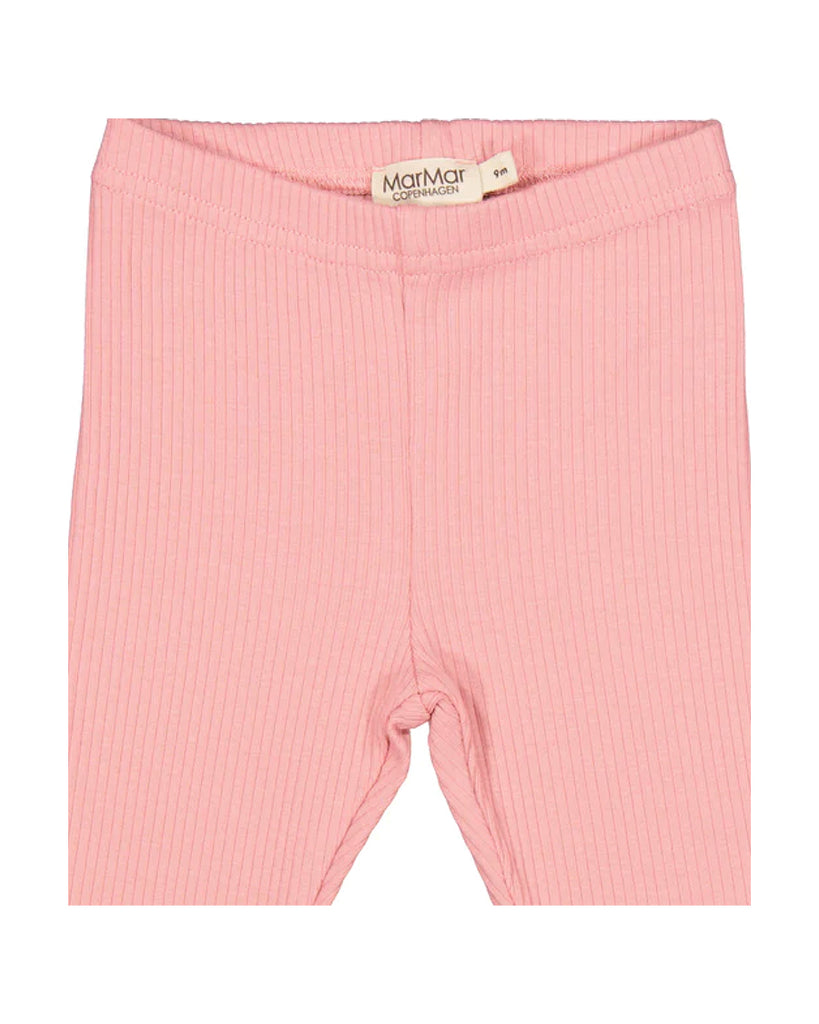Baby Ribbed Leggings - Pink Delight