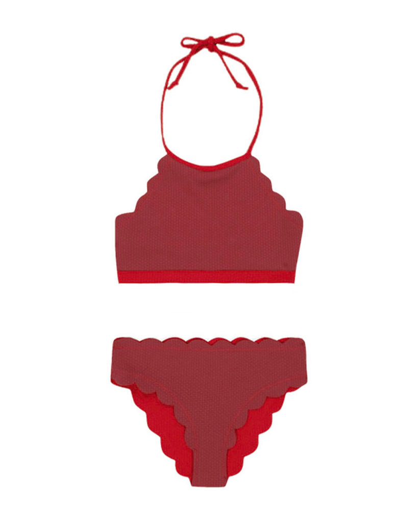 Bumby Mott Reversible Bikini - Red