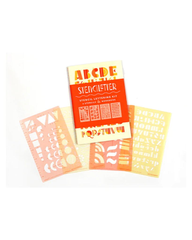 Stenciletter: Stencil Lettering Kit
