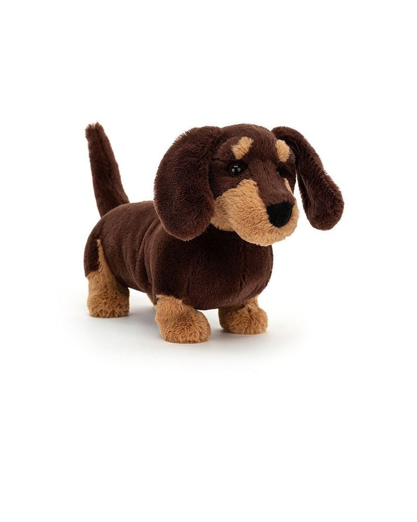 Jellycat Brown Otto Weiner Dog Stuffed Animal Toy