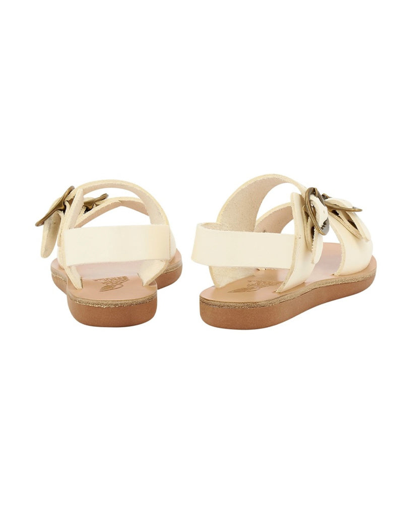 Ancient Greek Sandals Girls Little Irina In White