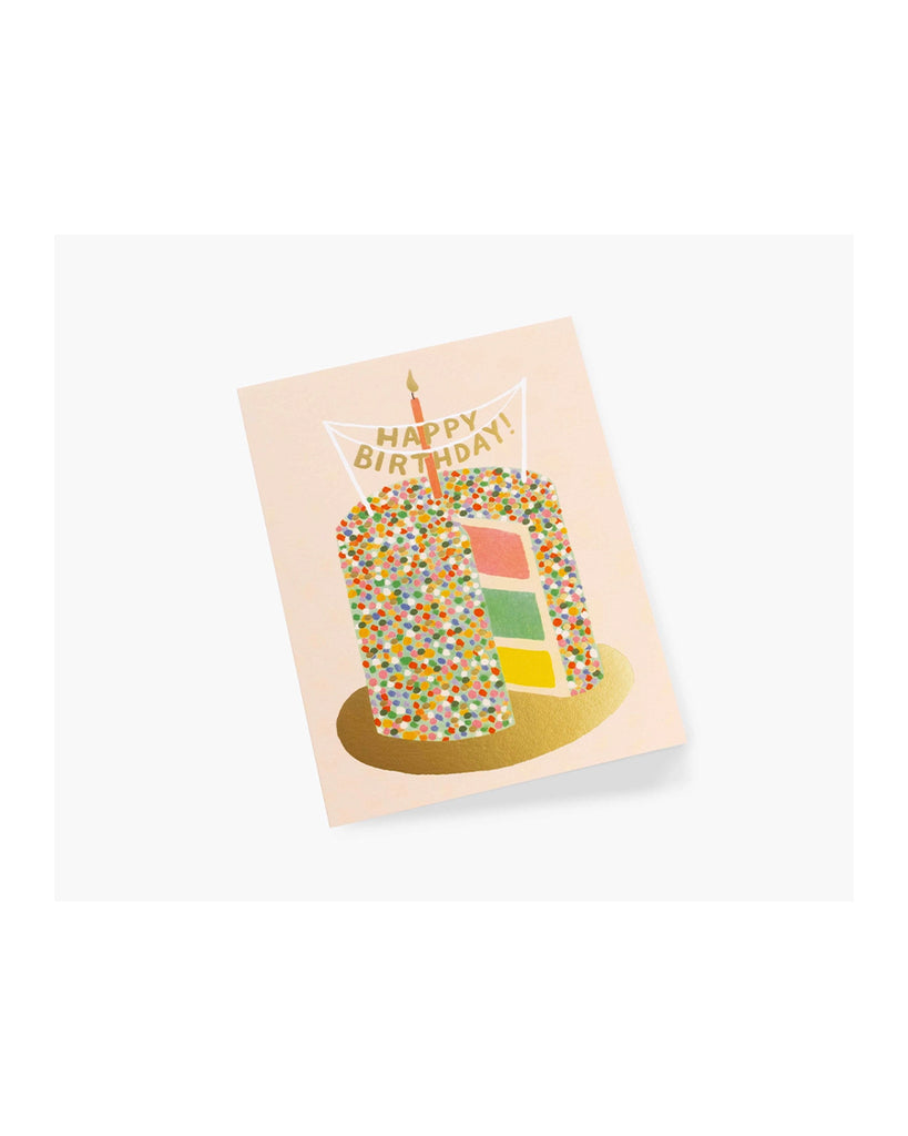 Birthday Layer Cake Greeting Card