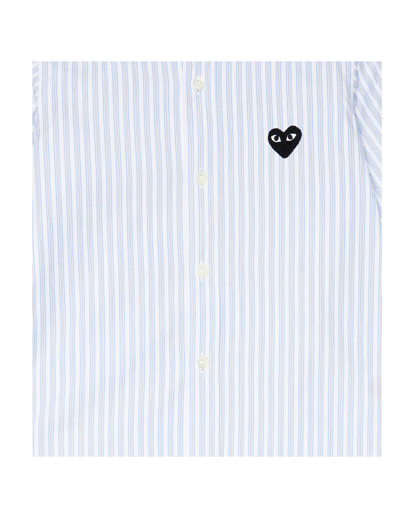 PLAY Long Sleeve Button Down - Blue Pin Stripe