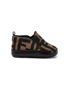 Fendi Baby Allover FF Logo Slip Ons