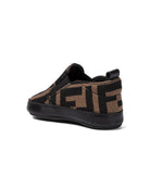 Fendi Baby Allover FF Logo Slip Ons