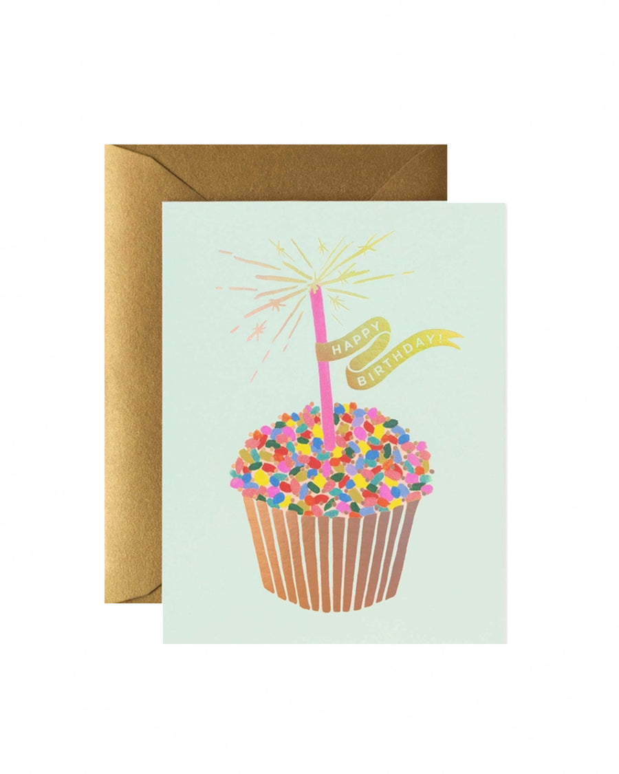 RPC Cupcake Birthday Greeting Card