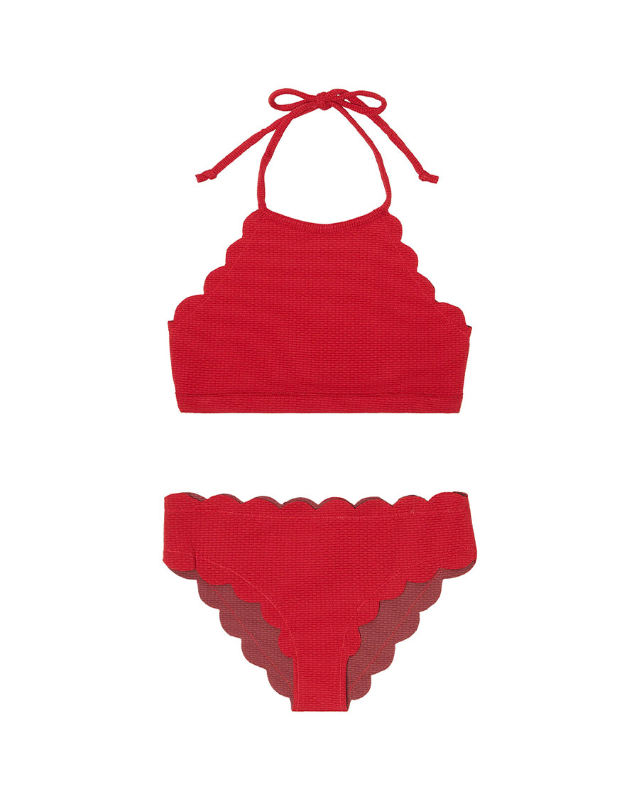 Bumby Mott Reversible Bikini - Red – English Rabbit