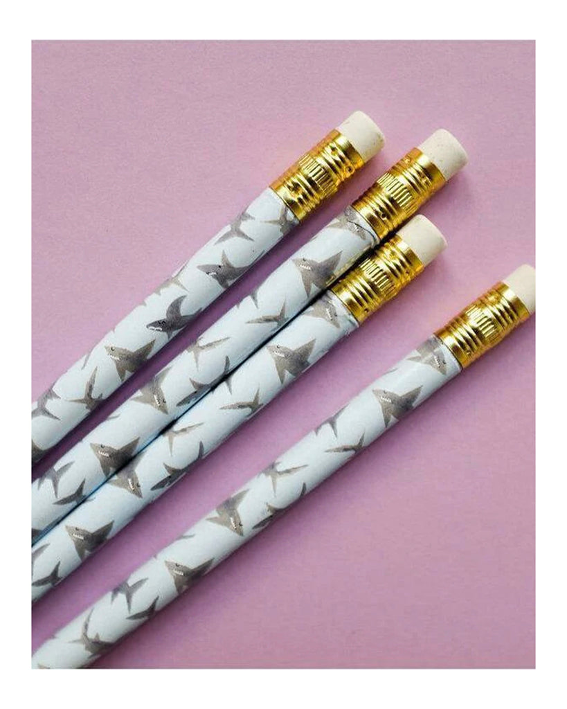 Shark Pencils (Set of 4)