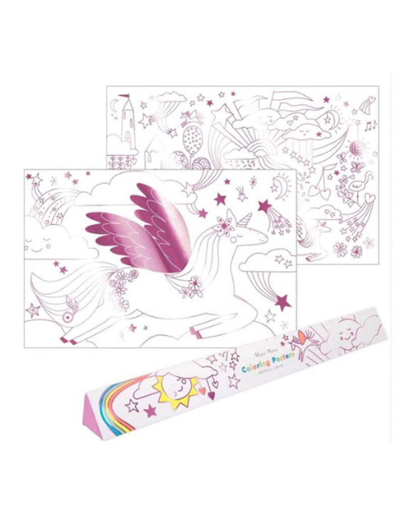 Unicorn Coloring Posters