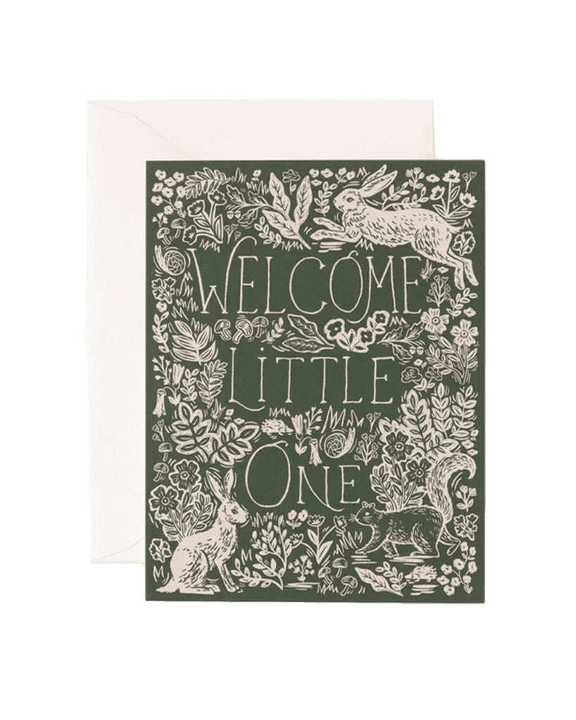 Fable "Welcome Little One" Greeting Card